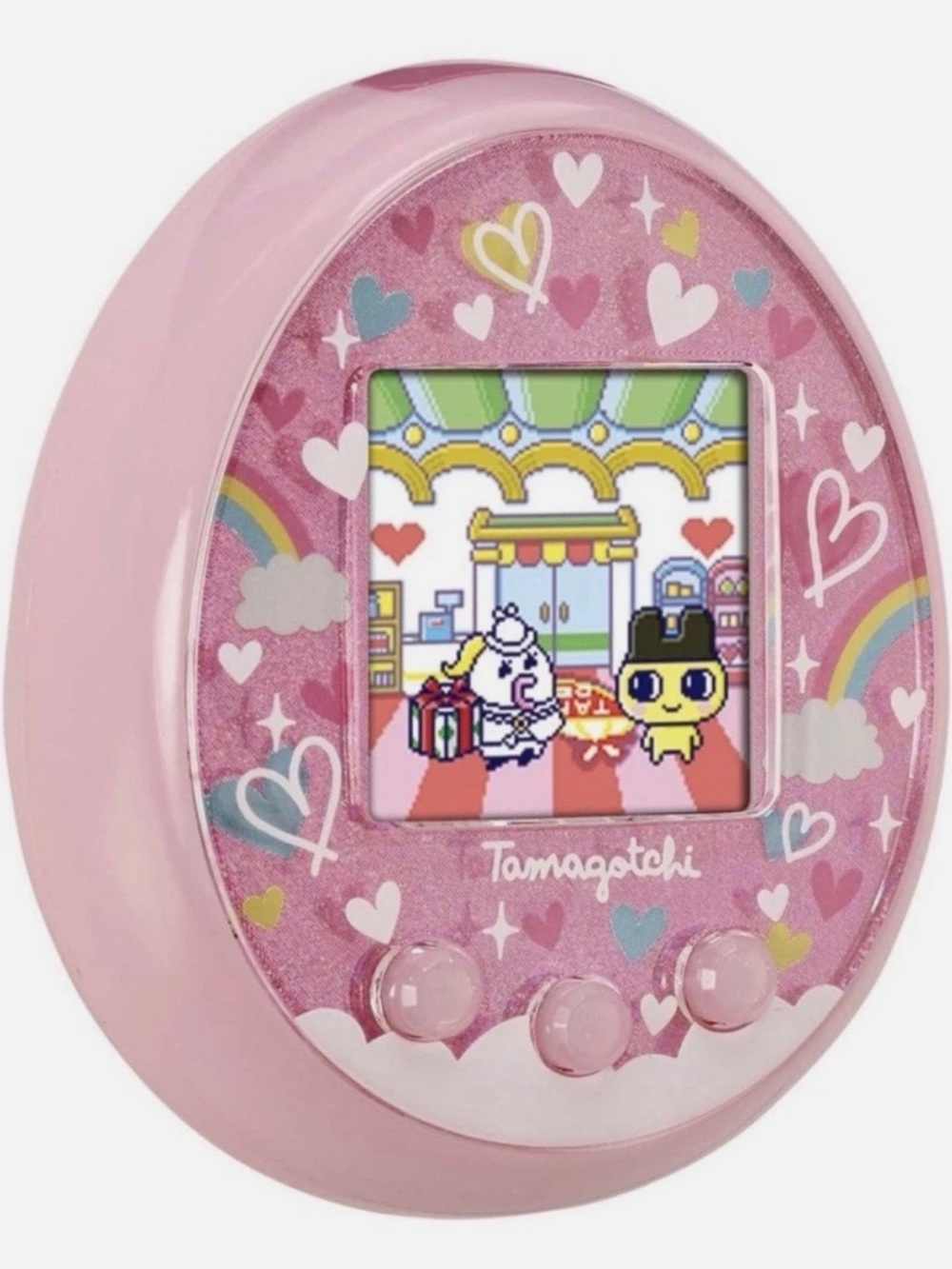 Tamagotchi English Pink Fairy ver. Virtual Pet Device, READ DESC